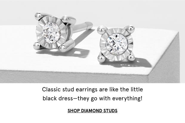 Shop Diamond Studs >