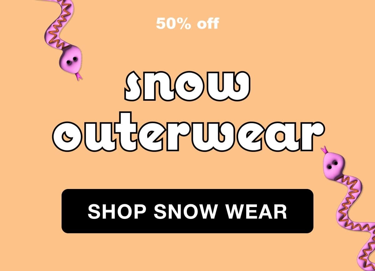 Shop Snow Outerwear | Get Up to 50% Off