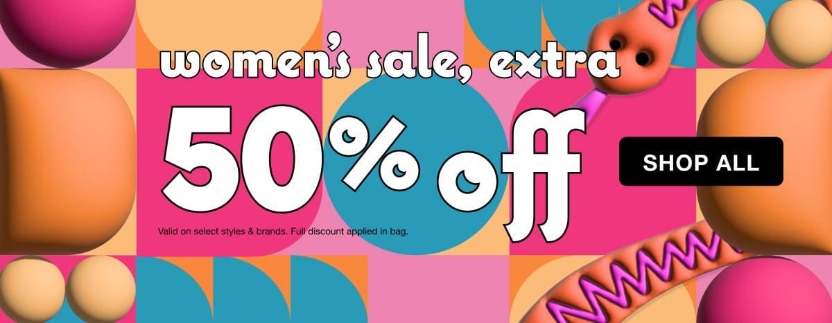 Get an Extra 50% Off Women's Clothing | SHOP 5-DAY SALE