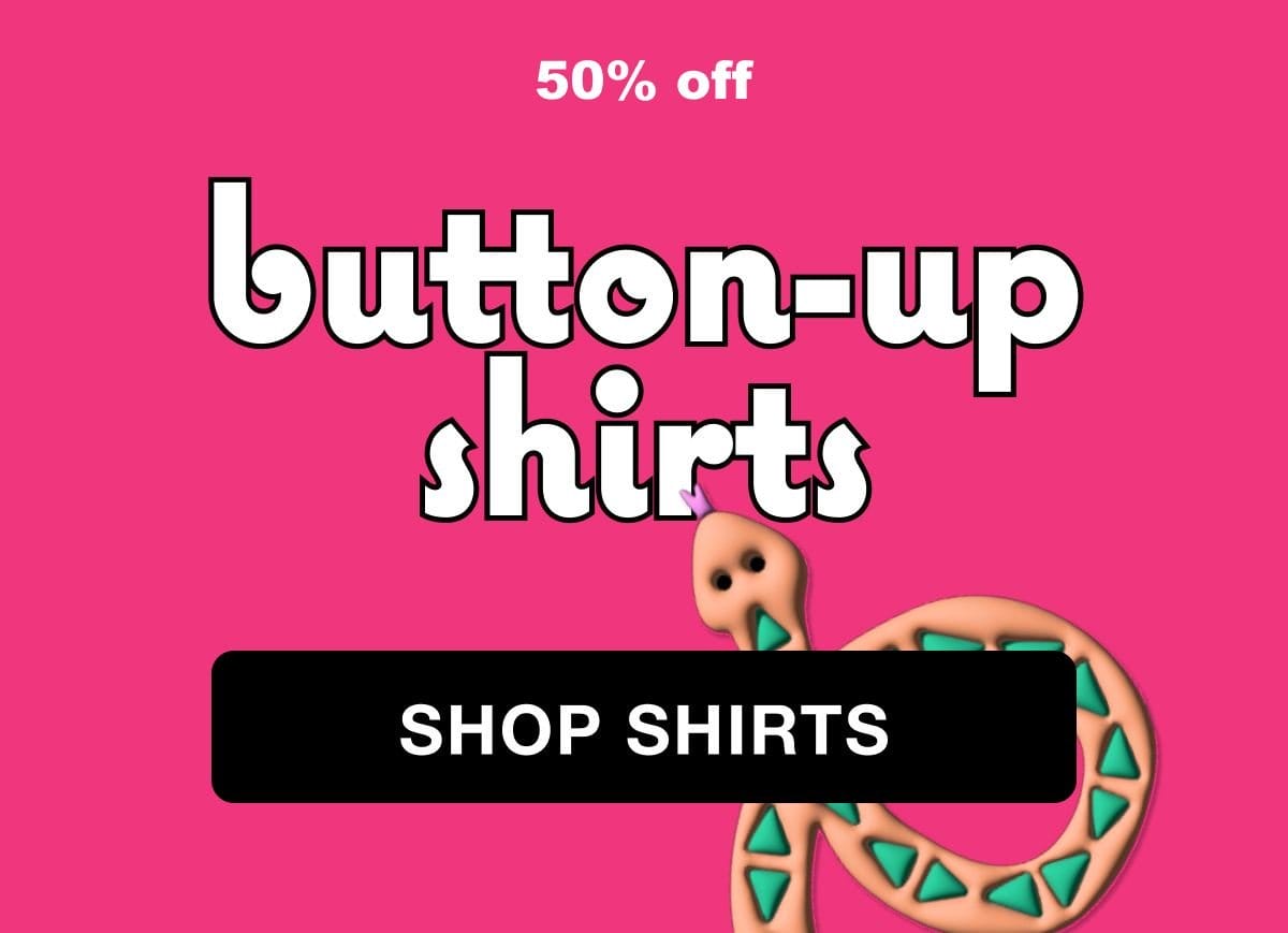 Shop Button-Up Shirts | Get Up to 50% Off