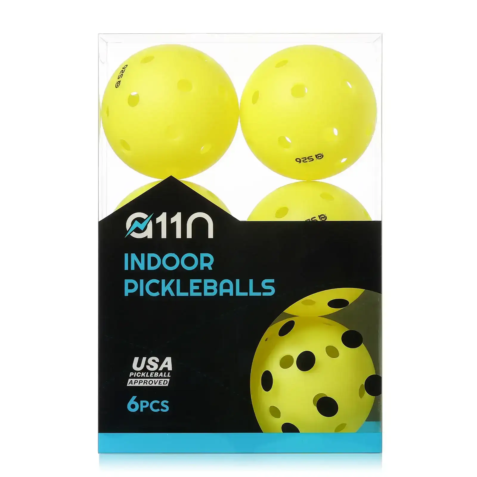 Image of A11N S26 Indoor Pickleballs- USA Pickleball Approved