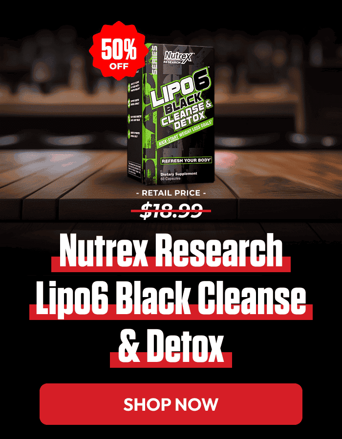 Nutrex Research Lipo6 Black Cleanse & Detox
