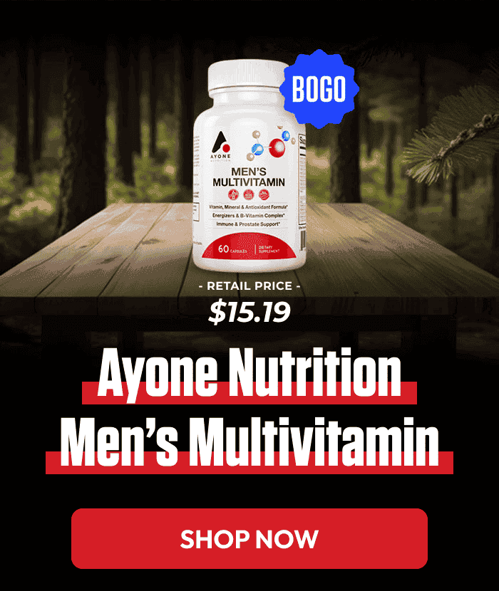 AYONE NUTRITION MEN'S MULTIVITAMIN