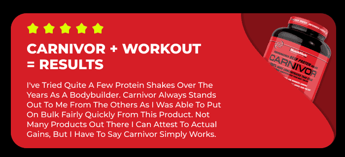 MuscleMeds Carnivor Beef Protein - Feedback #4