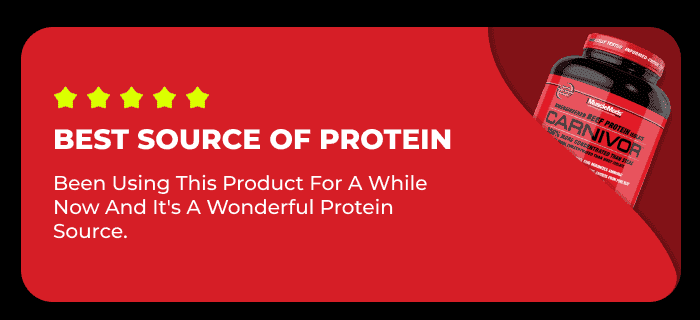MuscleMeds Carnivor Beef Protein - Feedback #2