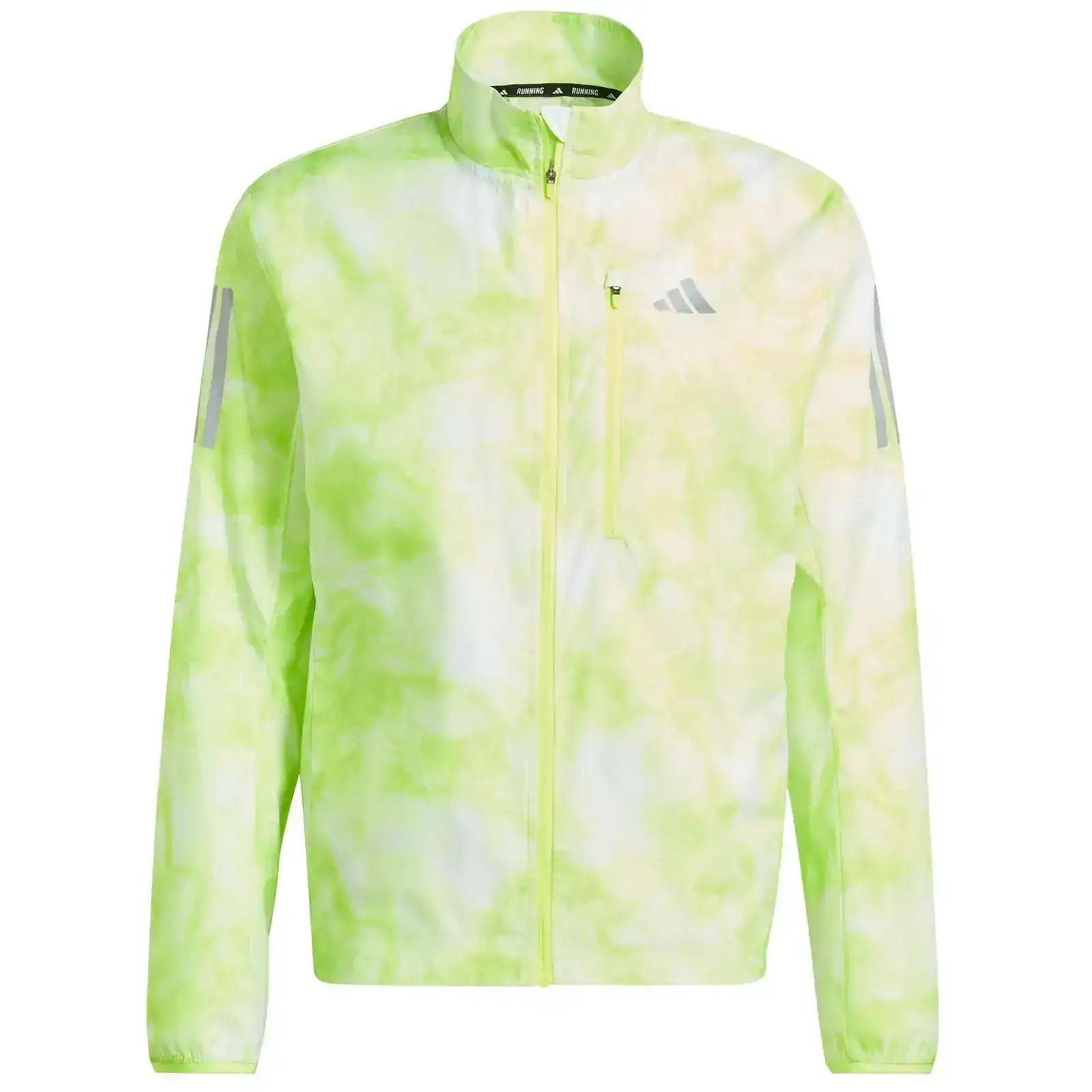 Image of adidas Own the Run Allover Print Mens Jacket