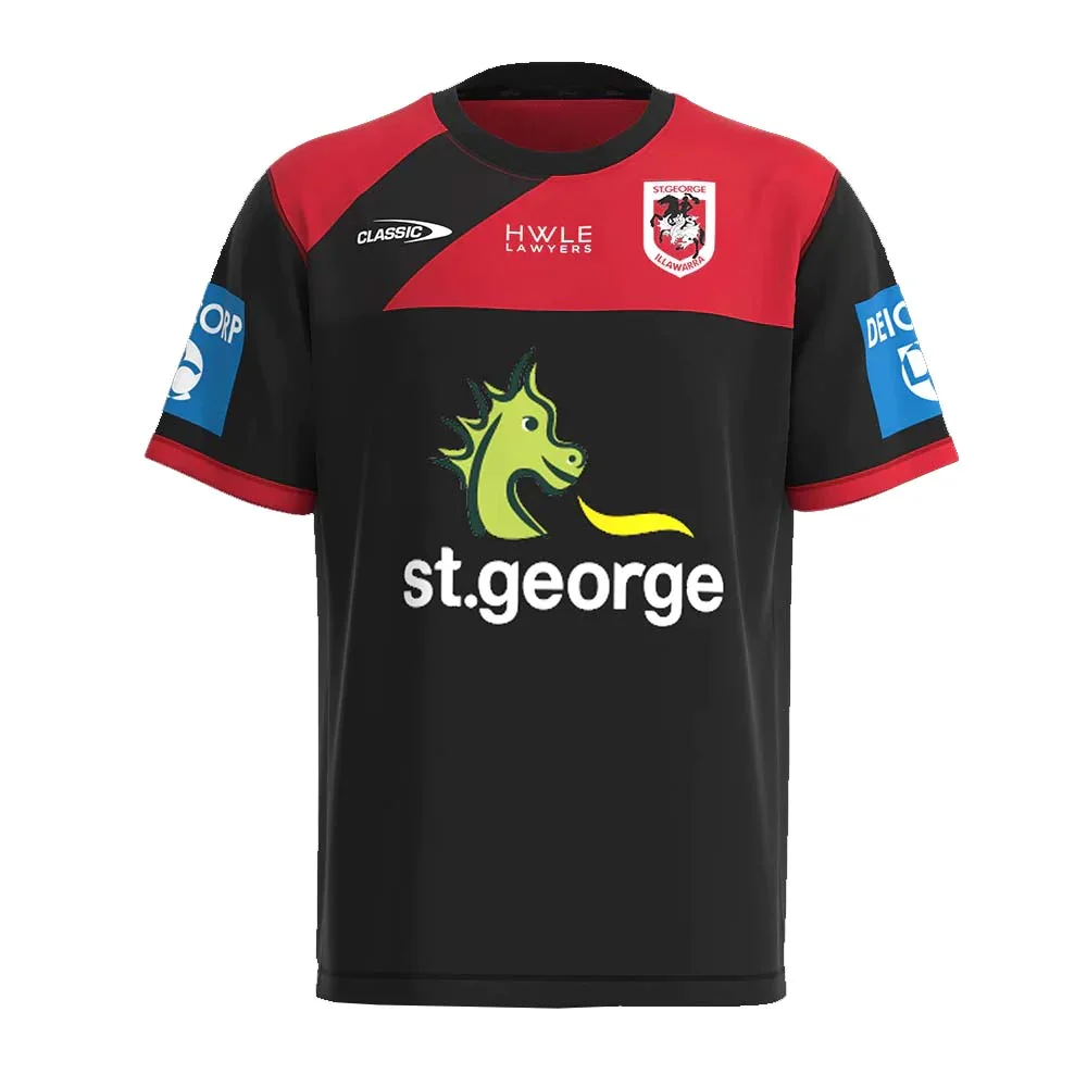 Image of Classic St George Illawarra Dragons 2023 NRL Kids Training T-Shirt