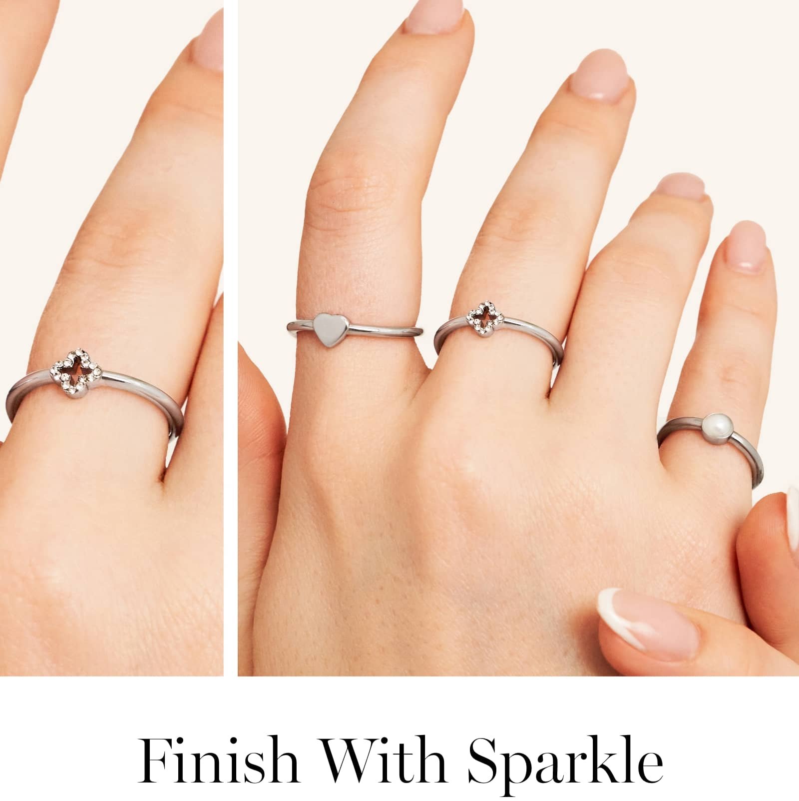 finish with sparkle
