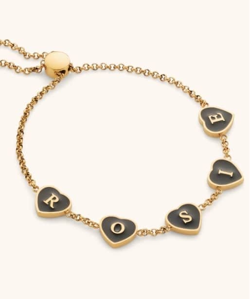 Heart Custom Name Bracelet
