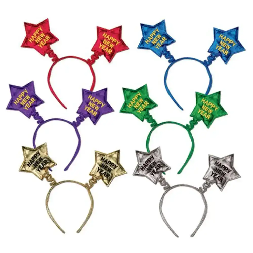 Assorted Happy New Year Star Boppers