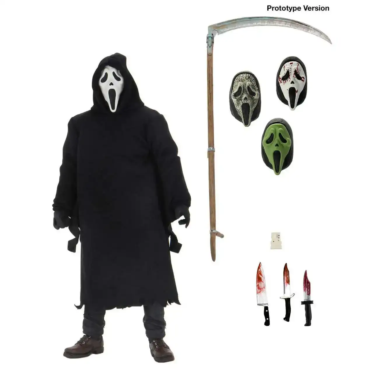 Scream – 7″ Scale Action Figure – Ultimate Ghost Face Collectible
