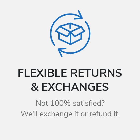 Flexible Returns & Exchanges