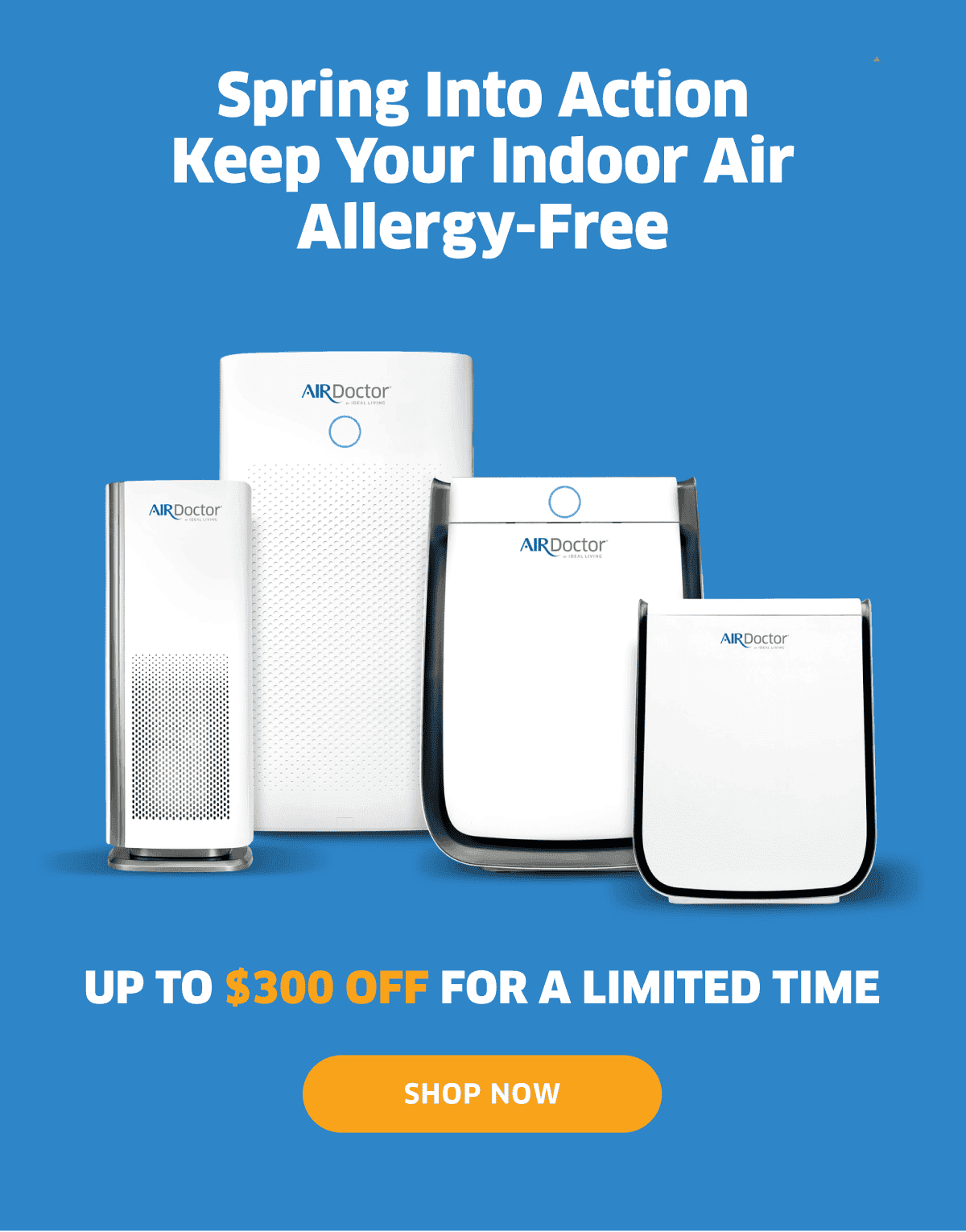 Spring Into Action Keep Your Indoor Air Allergy-Free | Shop Now