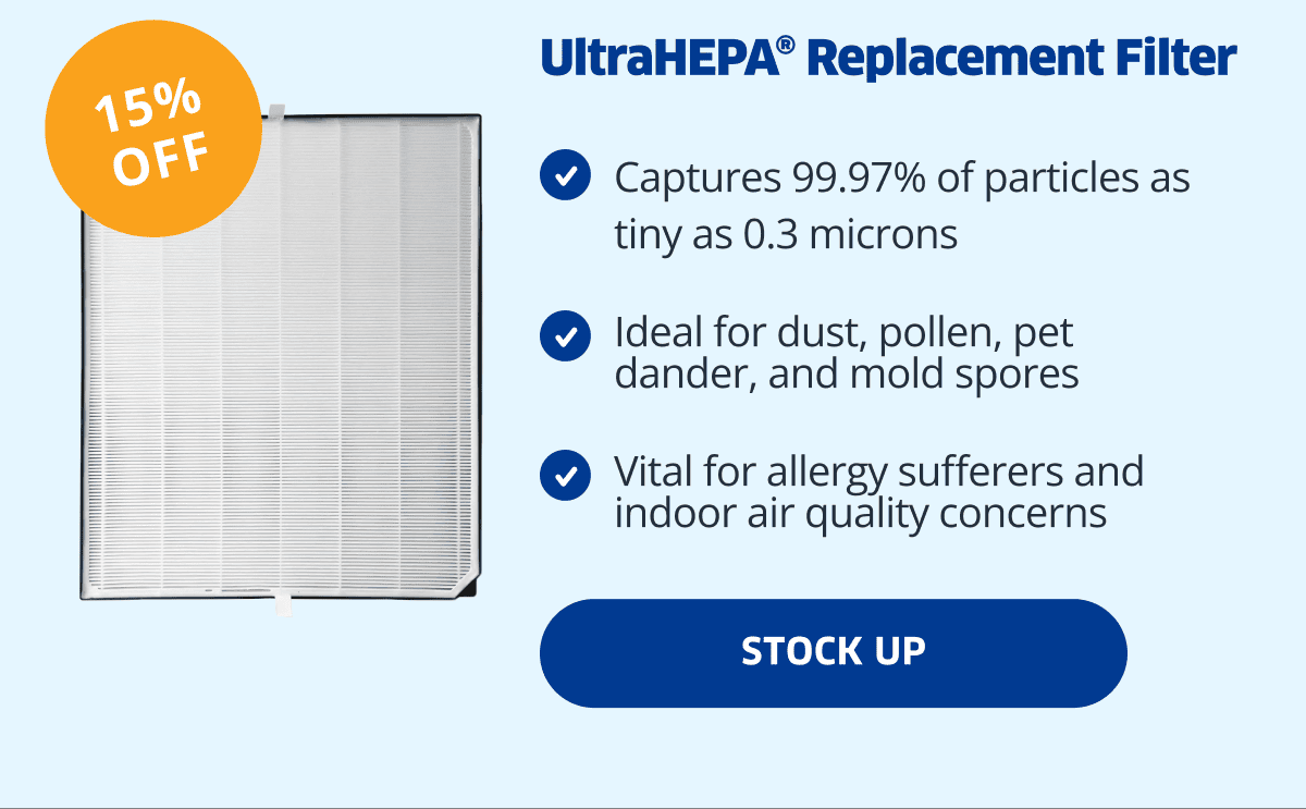 UltraHEPA® Replacement Filter | Stock Up