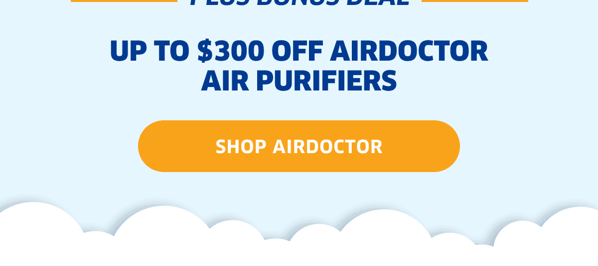 Up To \\$300 Off AirDoctor Air Purifiers | Shop AirDoctor