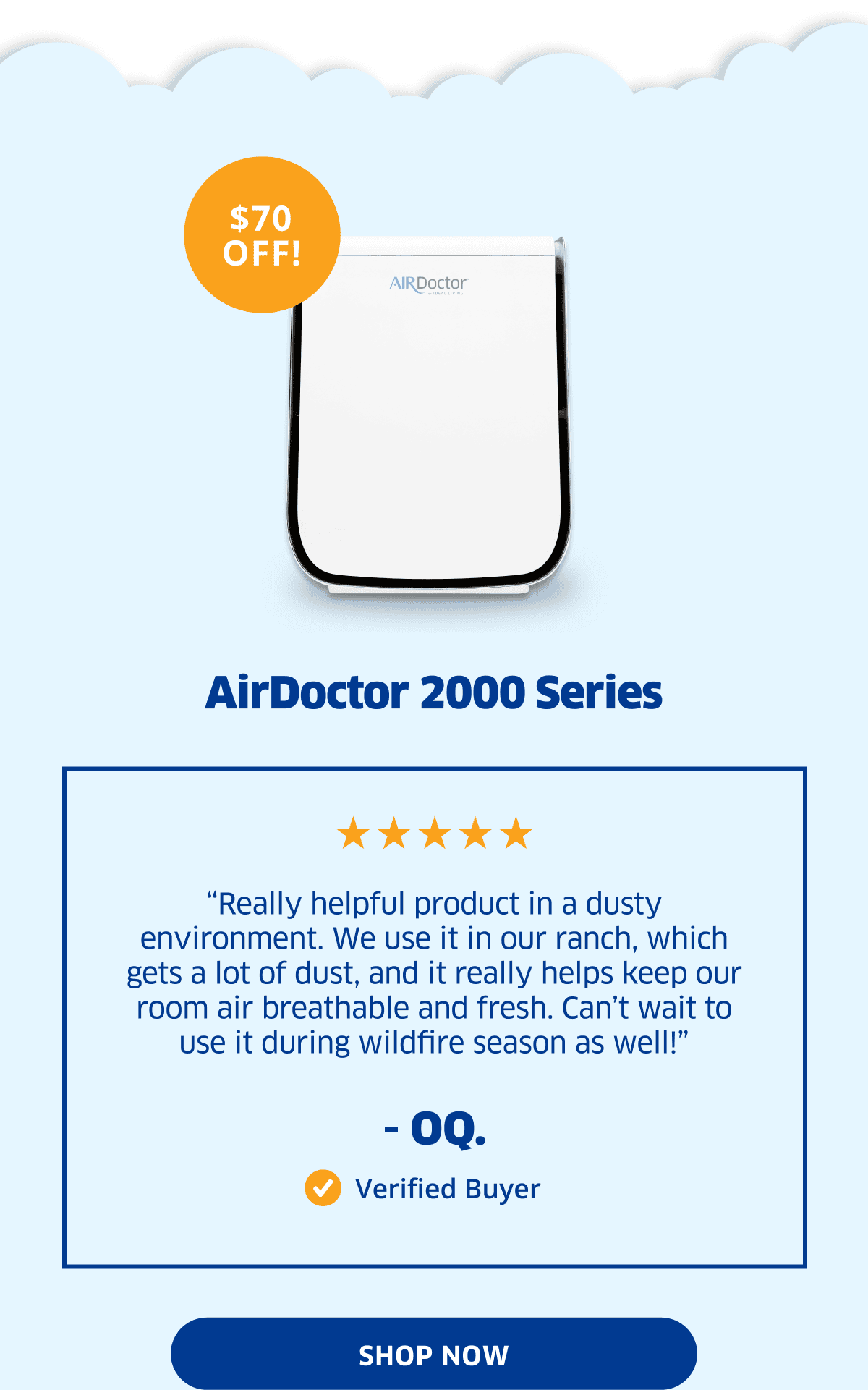 AirDoctor 2000 Series | \\$70 Off! | Shop Now