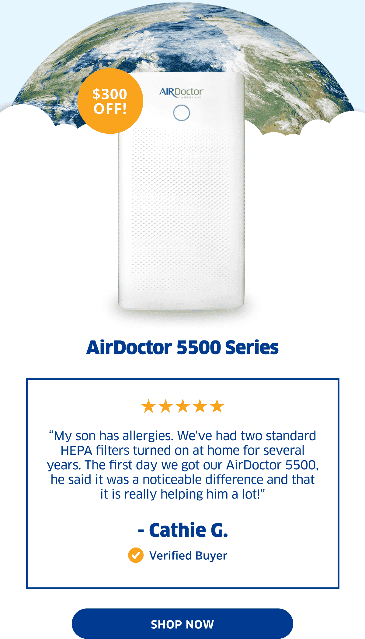 AirDoctor 5500 Series | \\$300 Off! | Shop Now