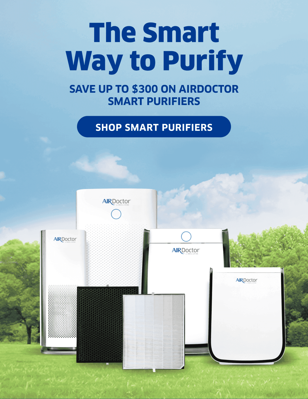 The Smart Way To Purify | Shop Smart Purifiers