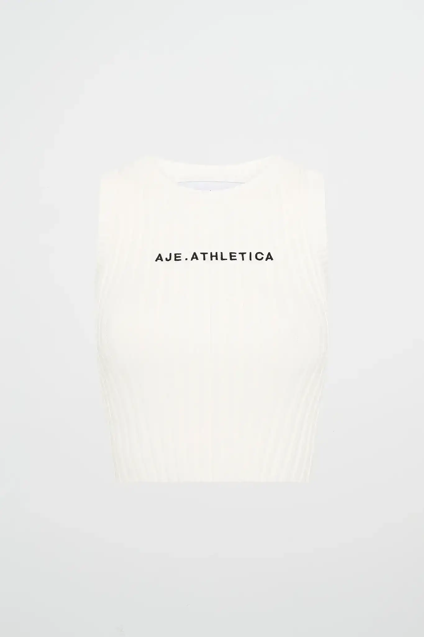 Cropped Knitted Logo Tank 135