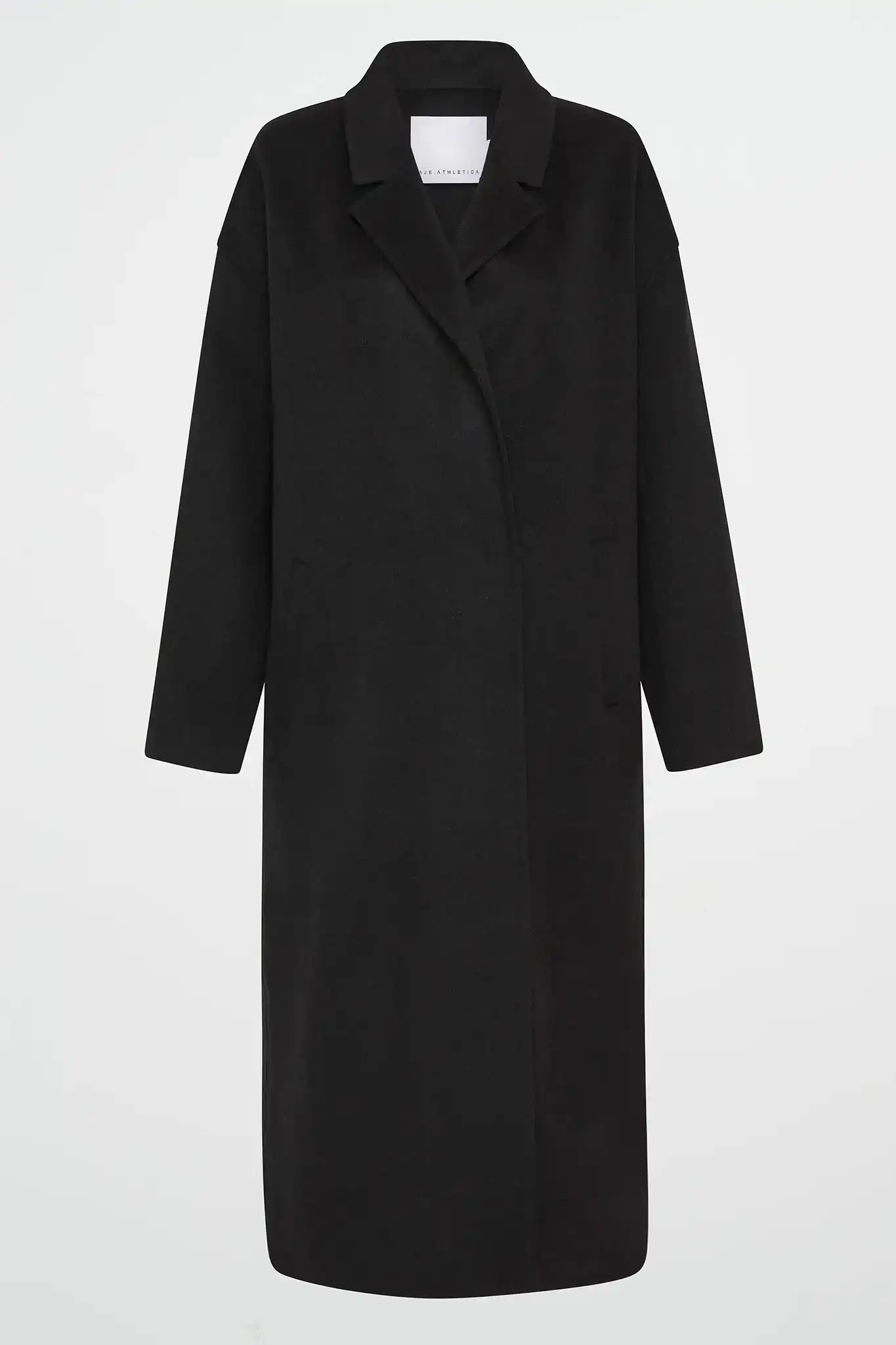 Wool Blend Long Line Coat 773