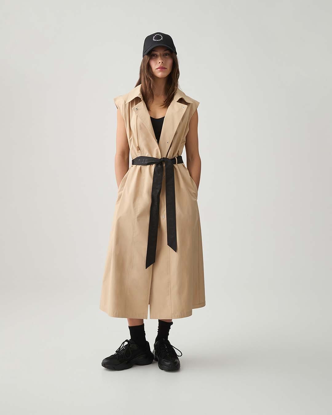 Convertible Belted Trench 703