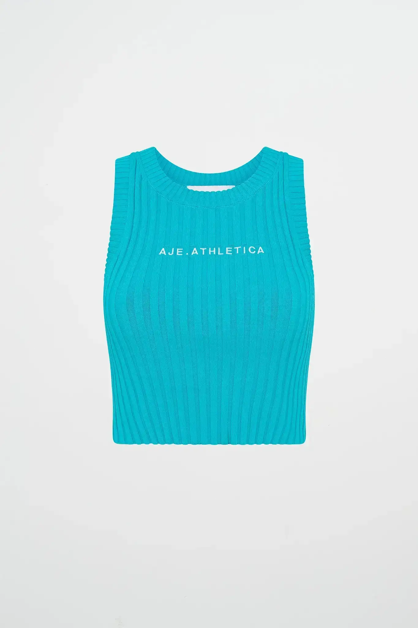 Cropped Knitted Logo Tank 135