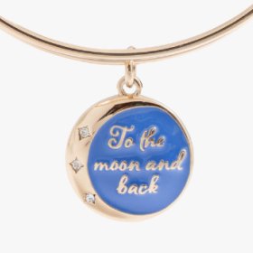 'To the Moon and Back' Charm Bangle | Shop Now