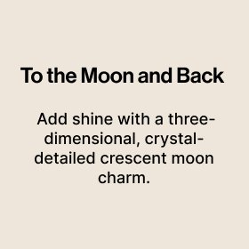 'To the Moon and Back' Charm Bangle| Shop Now