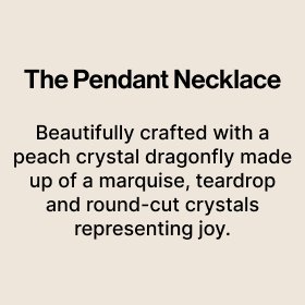 Crystal Dragonfly Double Layer Necklace | Shop Now