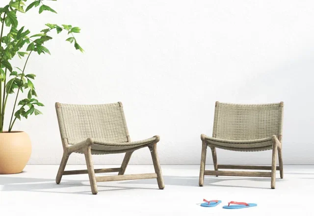 Light Wood Patio Chairs