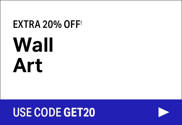 Extra 20% off Wall Art