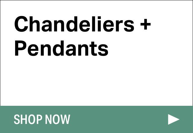 Extra 15% off Chandeliers + Pendants