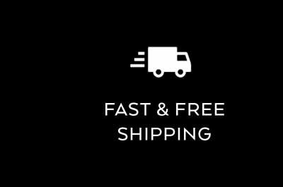 FAST & FREE SHIPPING