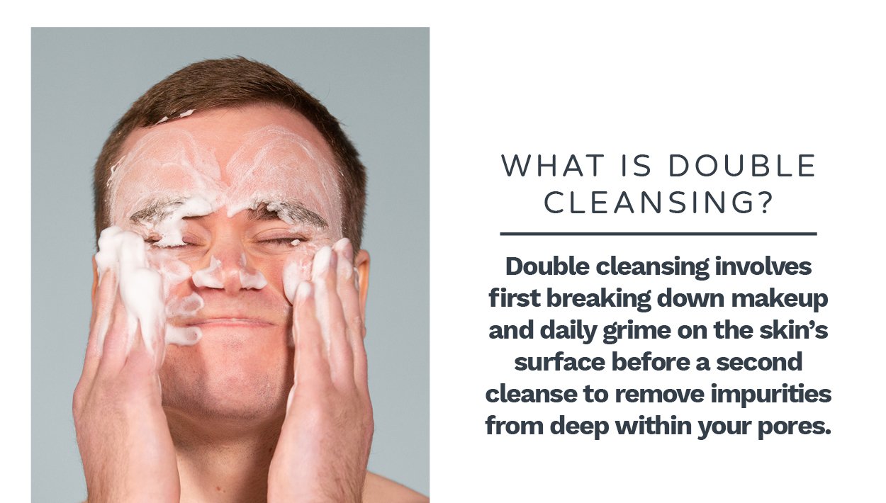 What is double cleansing