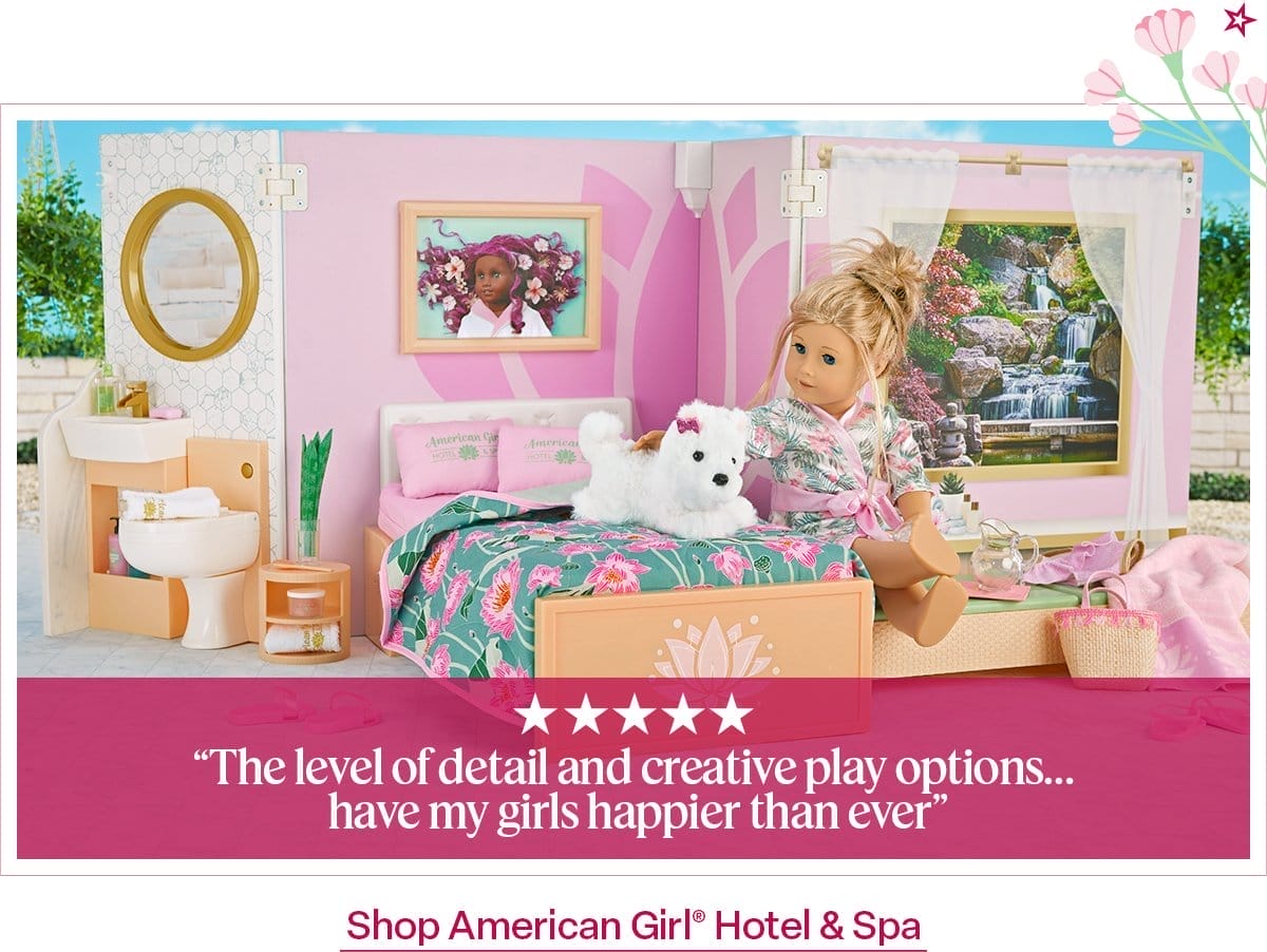 CB2: Shop American Girl® Hotel & Spa