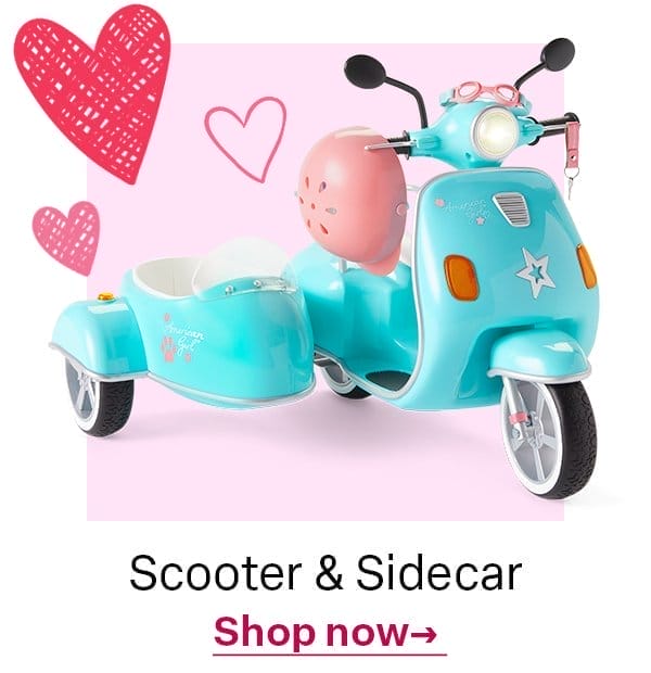 CB2: Scooter & Sidecar