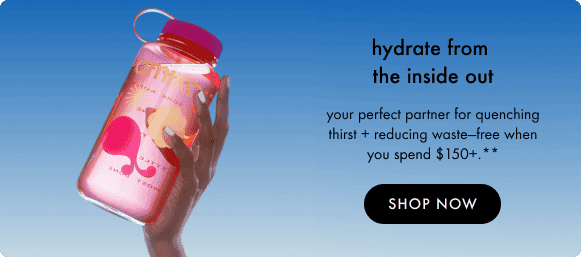 free water bottle with orders \\$150+