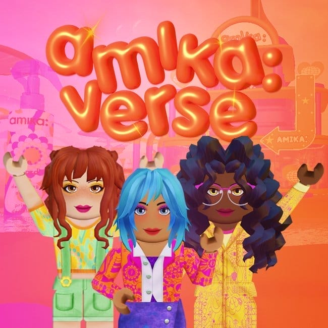 meet us in the metaverse: amika x roblox