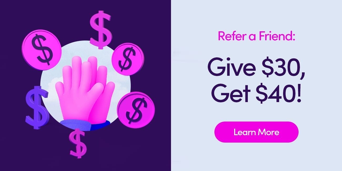 Give \\$30, Get \\$40