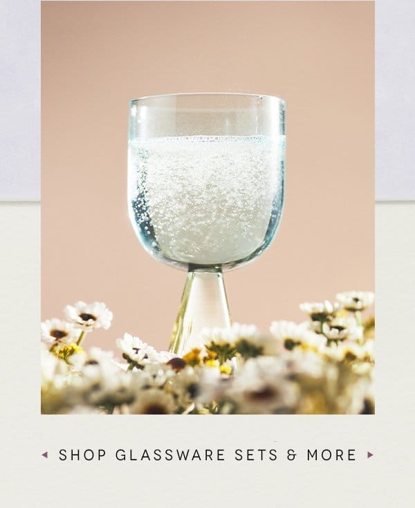 Shop glassware sets & more