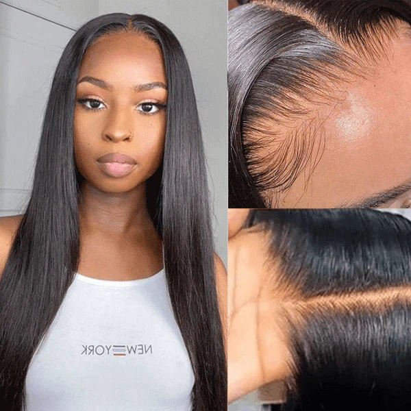 BOGO SALE | \\$199=18"Straight 4x4 Lace Natural Color+18"Water Wave 4x4 Lace Natural Color
