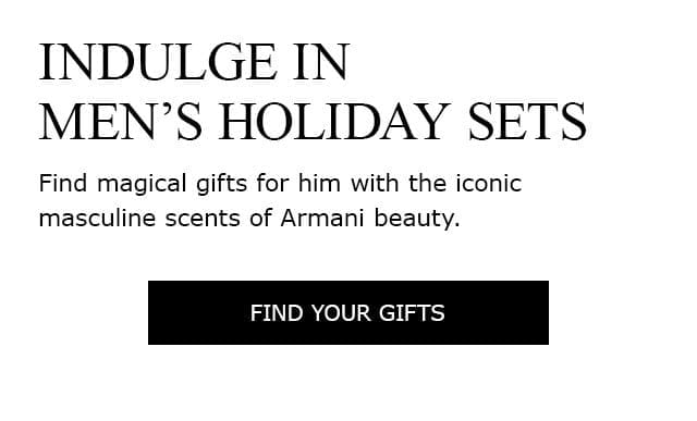 Armani beauty holiday gift house 