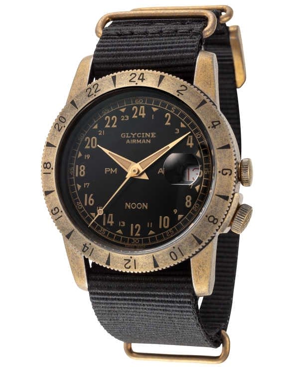 Glycine Airman Vintage Noon Men's Watch GL0379