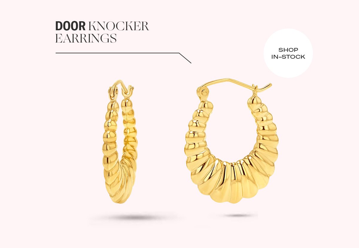 Shop >> Door Knocker Earrings