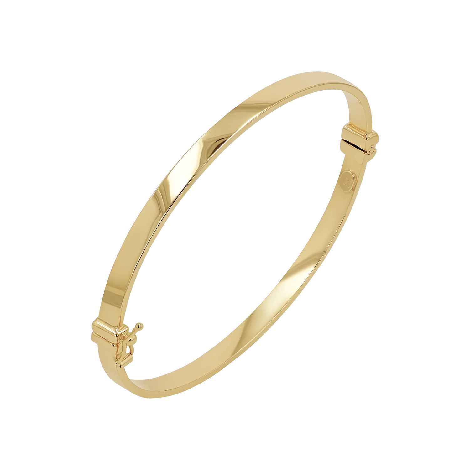 Image of Essential Hinged Bangle (4mm)