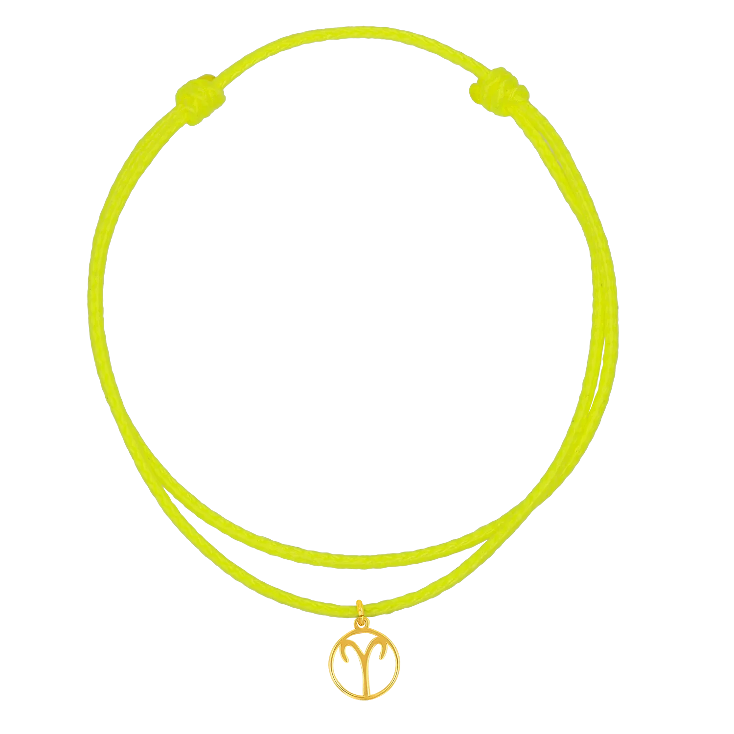 Image of Zodiac Charm Cord Bracelet