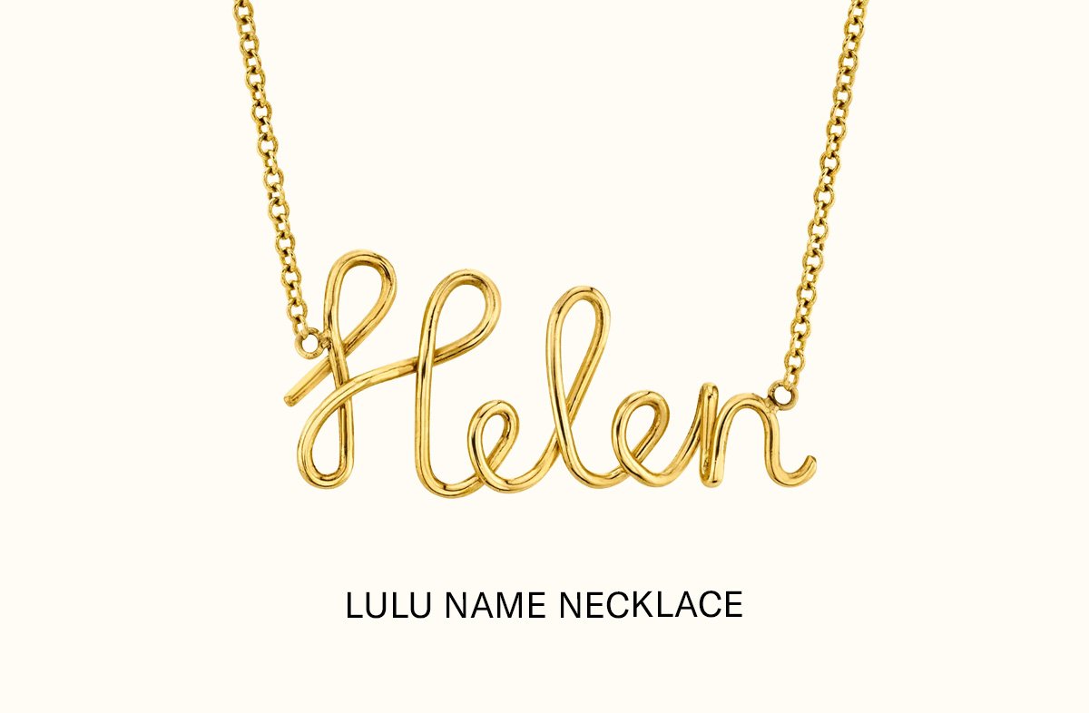 Lulu Name Necklace