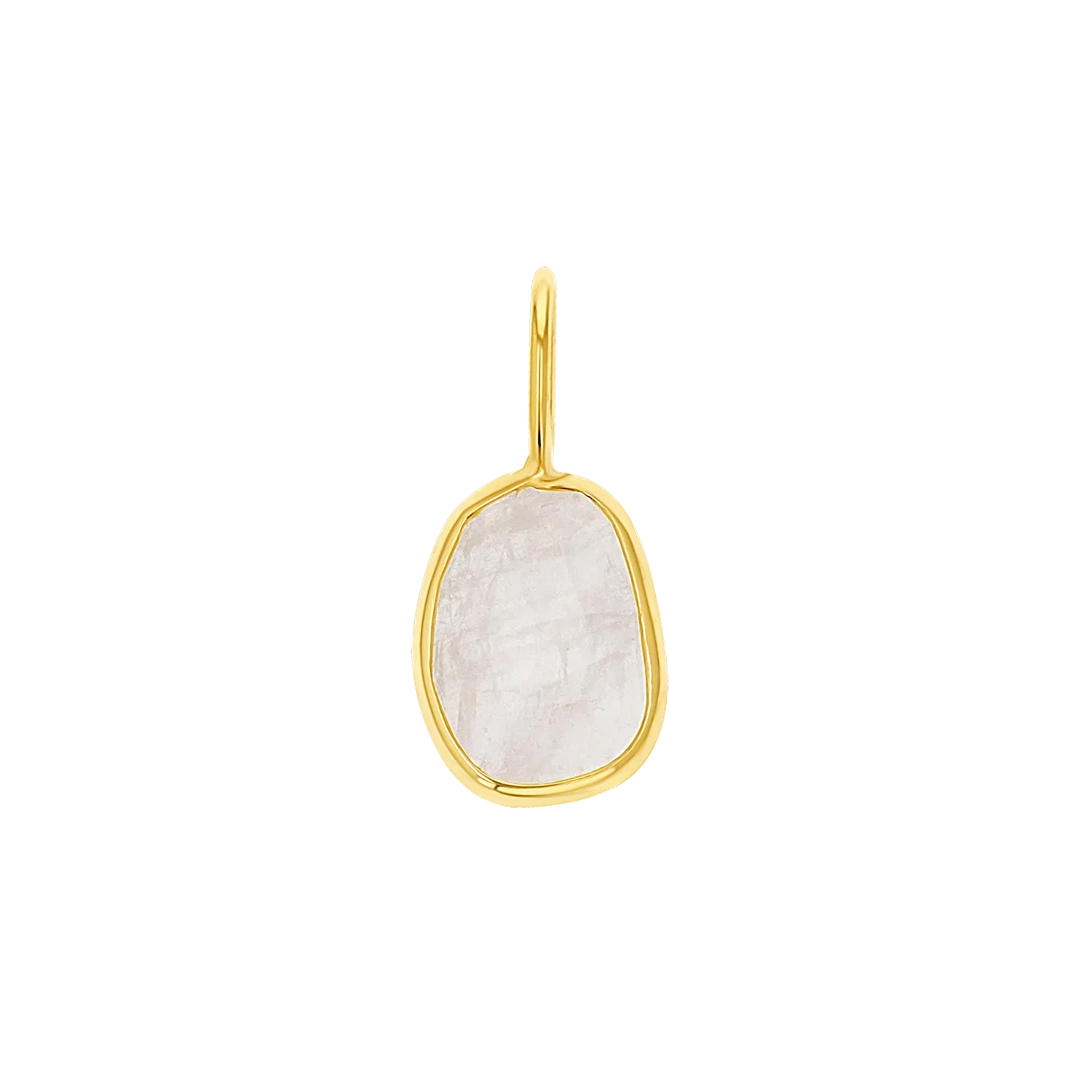 Image of One of a Kind Moonstone Slice Charm