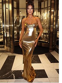 Talisa Maxi Dress - Gold