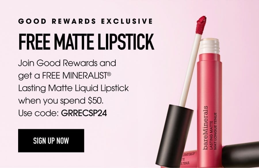 Join Good Rewards and receive a free gift when you spend \\$50